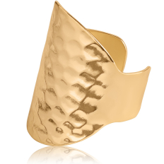 Adjustable Hammered Ring