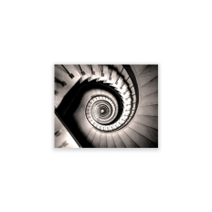 Spiral Stairway - Horizontal Wall Art - 8 x 10 Unframed