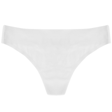 Seamless Thong - White - LARGE