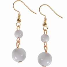 Coco Dangles - Grey Double Dangle