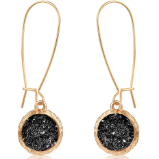 Druzy Threader Dangles