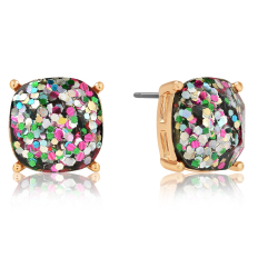 Faceted Square Studs