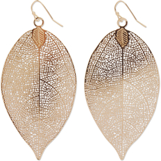 Filigree Leaf Earrings