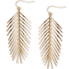 Palm Leaf Earrings