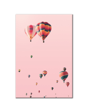 Hot Air Balloons - Vertical Wall Art
