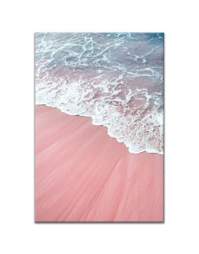 Pink Sand Beach - Vertical Wall Art