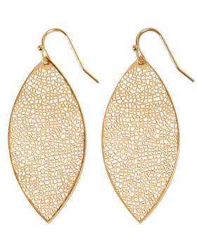 Filigree Marquise Dangle Earrings