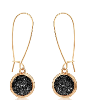 Druzy Threader Dangles