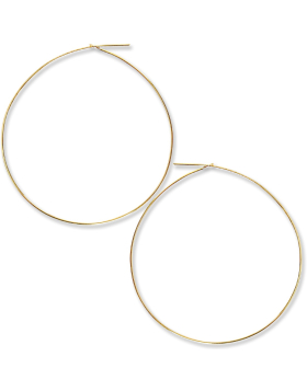 Round Hoop Earrings