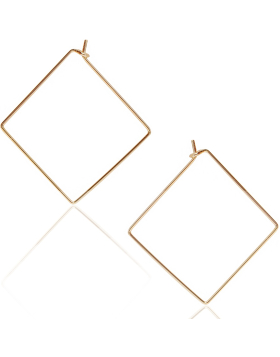 Threader Square Hoops